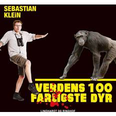 Sebastian klein verdens 100 Verdens 100 farligste dyr, Chimpansen (Lydbog, MP3, 2018)