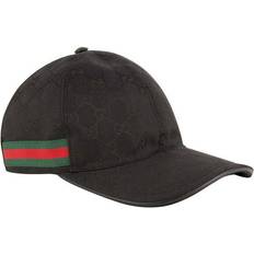 Herren - Polyamid Kopfbedeckungen Gucci Original GG Canvas Baseball Hat - Black