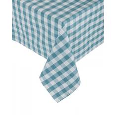 À carreaux Chiffons & Tissus Homescapes KT1111 Nappe Bleu (137x137cm)