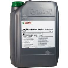 Castrol Transmax Dex III Multivehicle Automatic Transmission Oil 20L