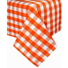 Orange Cloths & Tissues Homescapes KT1226 Tablecloth Orange (137x137cm)