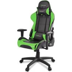 Arozzi Sedia Gaming Verona V2 in Ecopelle Colore Nero e Verde