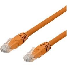 Cat6a utp 50 meter Deltaco U/UTP Cat6a RJ45 - RJ45 LSZH 50m