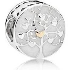 Pandora Tree of Hearts Silver/Enamel Charm (792106EN23)