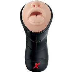 Pipedream PDX ELITE Deep Throat Vibrating Stroker Beige