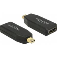 Delock displayport 1.2 til hdmi adapter DeLock Mini DisplayPort - HDMI High Speed Adapter M-F