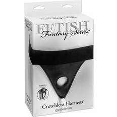 Vinyl Strap-ons Sexlegetøj Pipedream Fetish Fantasy Crotchless Harness