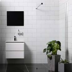 Duschvägg frostat glas Bathlife Versatile (40790616) 800x1900mm