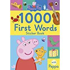 Peppa pig: 1000 first words sticker book (Häftad, 2017)