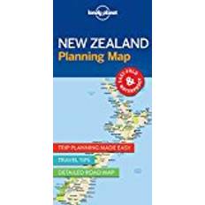 Lonely Planet New Zealand Planning Map (Häftad, 2017)