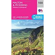 Books Landranger (100) Malton & Pickering, Helmsley & Easingwold (OS Landranger Map)