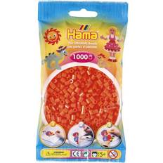 Helmet Hama Beads Helmiä 1000kpl 1 set Oranssi