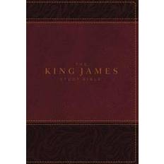 Books The King James Study Bible, Imitation Leather, Burgundy, Full-Color Edition (Hardcover, 2017)