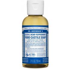 Dr. Bronners Hygiejneartikler Dr. Bronners Pure-Castile Flydende Sæbe Pebermynte 59ml