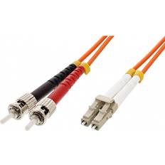 Intellinet Multimode OM2 50/125 LC - ST LSZH 2m