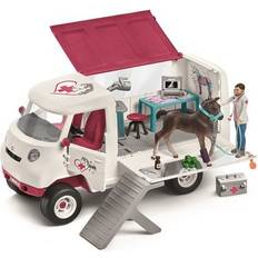 Schleich Veterinärsbil med Hannoveranare 42370