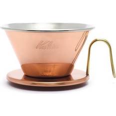 Coffee Filters Kalita Tsubame Wave 185 Copper