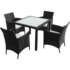 vidaXL 43122 Set da pranzo per patio, 1 Tavolo incluso 4 Sedie