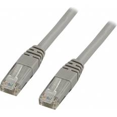 Deltaco U/UTP Cat5e RJ45 - RJ45 M-M 0.5m