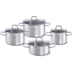 Fissler Viseo Set di pentole con coperchio 4 Parti