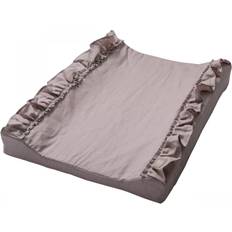 Changing Pad Standard Ruffle Dusty Pink Mood Ruffles