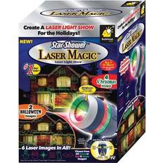 Star Shower Laser Magic Julelampe 23cm