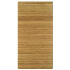 Trä badrumsmatta Kleine Wolke Bambus Natur, Beige, Brun 50x80cm