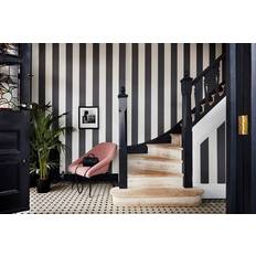 Cole & Son Streifentapete Jaspe Stripe von Black White nero/bianco