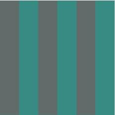 Papeles pintados Cole & Son Glastonbury Stripe Wallpaper Marquee Stripes Collection Roll Blue Green 110/6032