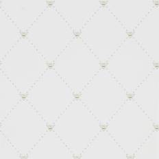 Sanderson Gittertapete Nectar von Mineral/ Dove creme/bleu/bleu clair
