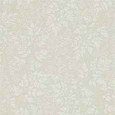 Sanderson Florale Tapete Spring Leaves von Barley beige