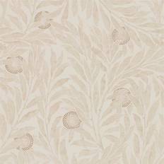 Sanderson Florale Tapete Orange Tree von Oyster beige