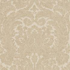 Sanderson Damasttapete Courtney von Gold beige