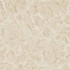 Sanderson Damasttapete Thackeray von Sepia beige