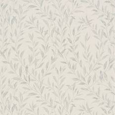 Sanderson Florale Tapete Osier von Dove/ Chalk grigio