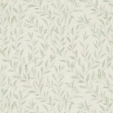 Sanderson Florale Tapete Osier von Willow/ Cream verde/verde chiaro