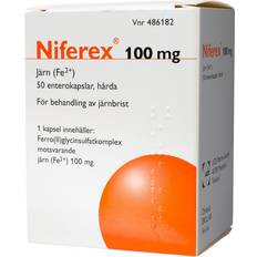 Barn Vitaminer & Mineraler UCB Nordic Niferex 100mg 50 st