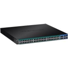 Interruptores Trendnet TPE-5240WS Gigabit Web Smart PoE+ Switch