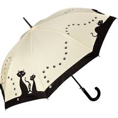 Von Lilienfeld Automatic Umbrella Black Cats (5685A)