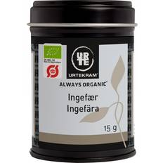 Ingefær Krydderier & Urter Urtekram Ingefær 15g