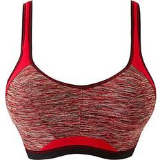 Freya Epic Moulded Crop Top Sports Bra - Cherry Glow