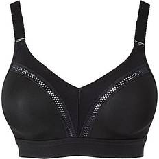 Triaction Workout Non Wired Sports Bra - Black