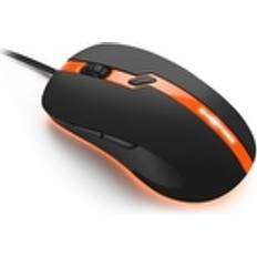 Orange Datormöss Sharkoon Shark Force Pro