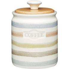 Non-Stick Coffee Jars KitchenCraft Classic Collection Striped Coffee Jar 0.8L