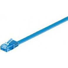 Flat u utp cat6a rj45 MicroConnect Flat U/UTP Cat6a RJ45 - RJ45 10m