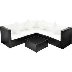 vidaXL 42895 Lounge-Set, 1 Bord inkl. 3 Soffor