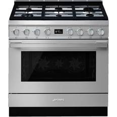 Cocinas de gas Smeg CPF9GPX Acero inoxidable