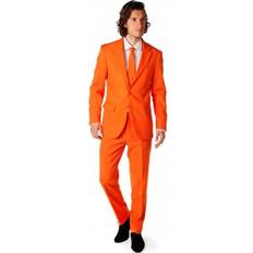 OppoSuits Men's Orange Costume Suit