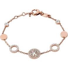 Fossil Bracelet JF01739791 Acier inoxydable Or Rose