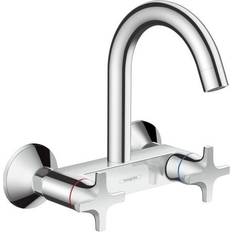 Zweihebelmischer Küchenmischer Hansgrohe Logis Classic 71286000 Chrom